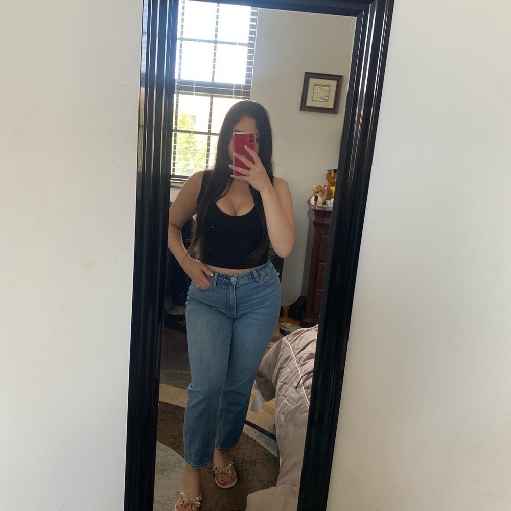 Abercrombie & Fitch Mom curve jeans